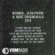 AFGHANISTAN: Martyr's Widow Says, "I'll See Them Again"